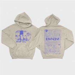 eminem slim shady 90s rap shirt, bootleg rapper the marshall mathers lp album vintage y2k sweatshirt, eminem doodle retr