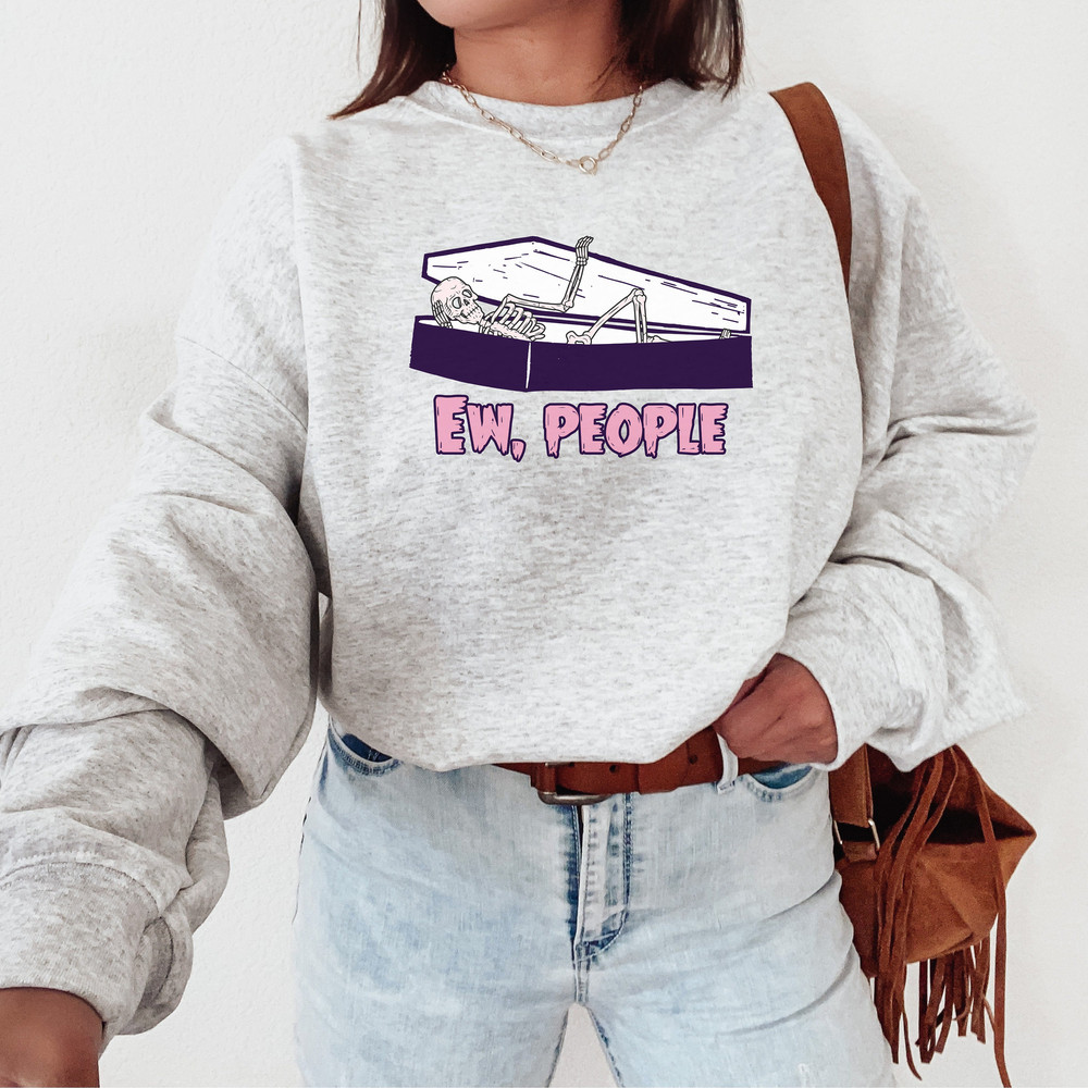 Ew People Skeleton Coffin Sweatshirt Crewneck Halloween Spooky.jpg