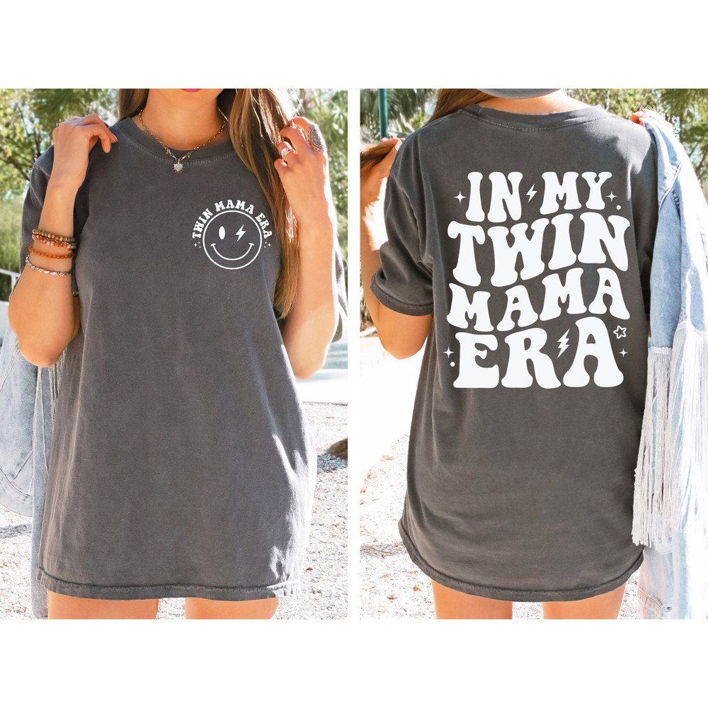 Twin Mom Shirt, Twin Mama Era, Twin Mama Tshirt for Mom, Cute Gift for Twin Mama, Mom of Twins T-Shirt, Mothers Da Gift for Mom, Retro Mama.jpg