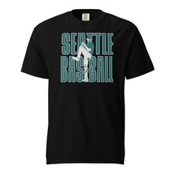 George Kirby - Seattle baseball dyed heavyweight t-shirt