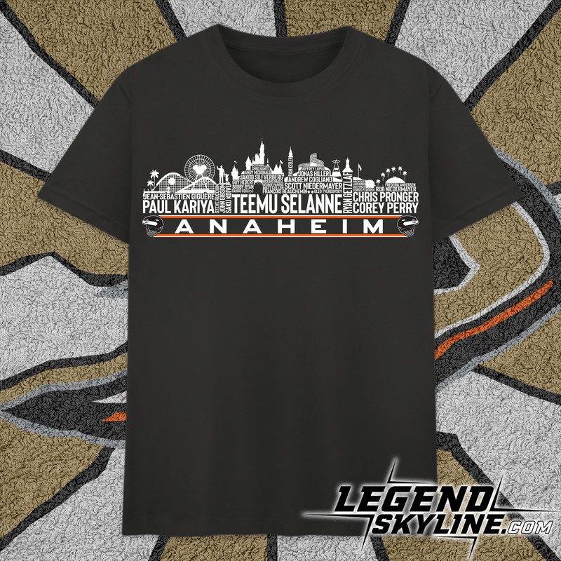 Anaheim Hockey Team All Time Legends, Anaheim City Skyline shirt.jpg