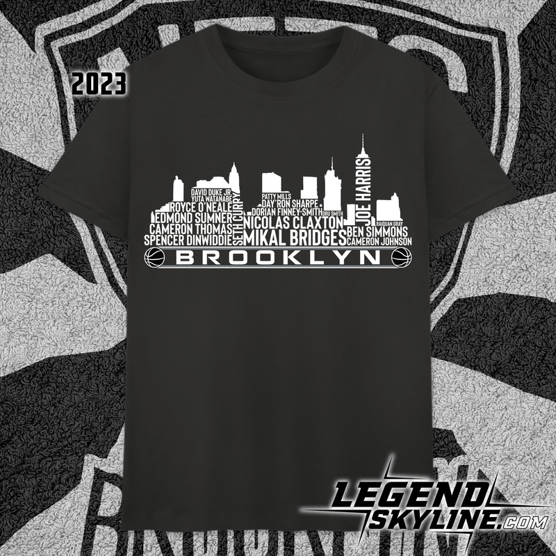 Brooklyn Basketball Team 23 Player Roster, Brooklyn Skyline shirt.jpg
