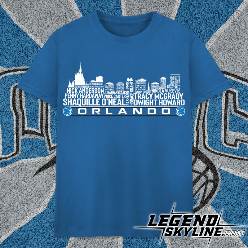 Orlando Basketball Team All Time Legends,Orlando City Skyline shirt.jpg