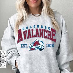 vintage 90s colorado avalanche shirt, crewneck colorado avalanche sweatshirt, jersey hockey gift for christmas