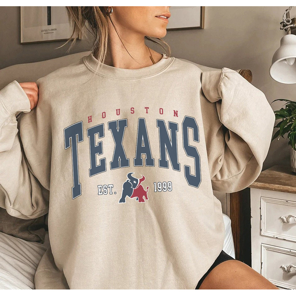 Vintage Houston Football Sweatshirt, Houston Football SweatShirt, Houston Football Crewneck, Houston Football Gift, Houston Football Shirt.jpg