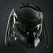 FREE SHIPPING GREAT GLOSSY BLACK PLAIN MOTIF PREDATOR HELMET FOR BIKING DOT ECE WITH 3 LASERS 0