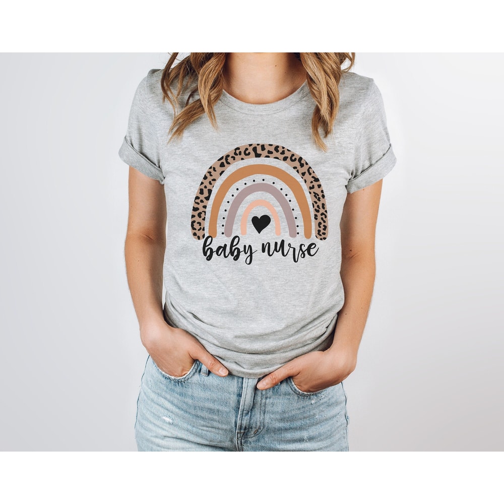 Baby Nurse Shirt Newborn Nursery Nurse Tee NICU Nurse Gift Mother Baby Nurse Tshirt Baby Nurse Gift Neonatal Nurse Registered Nurse.jpg