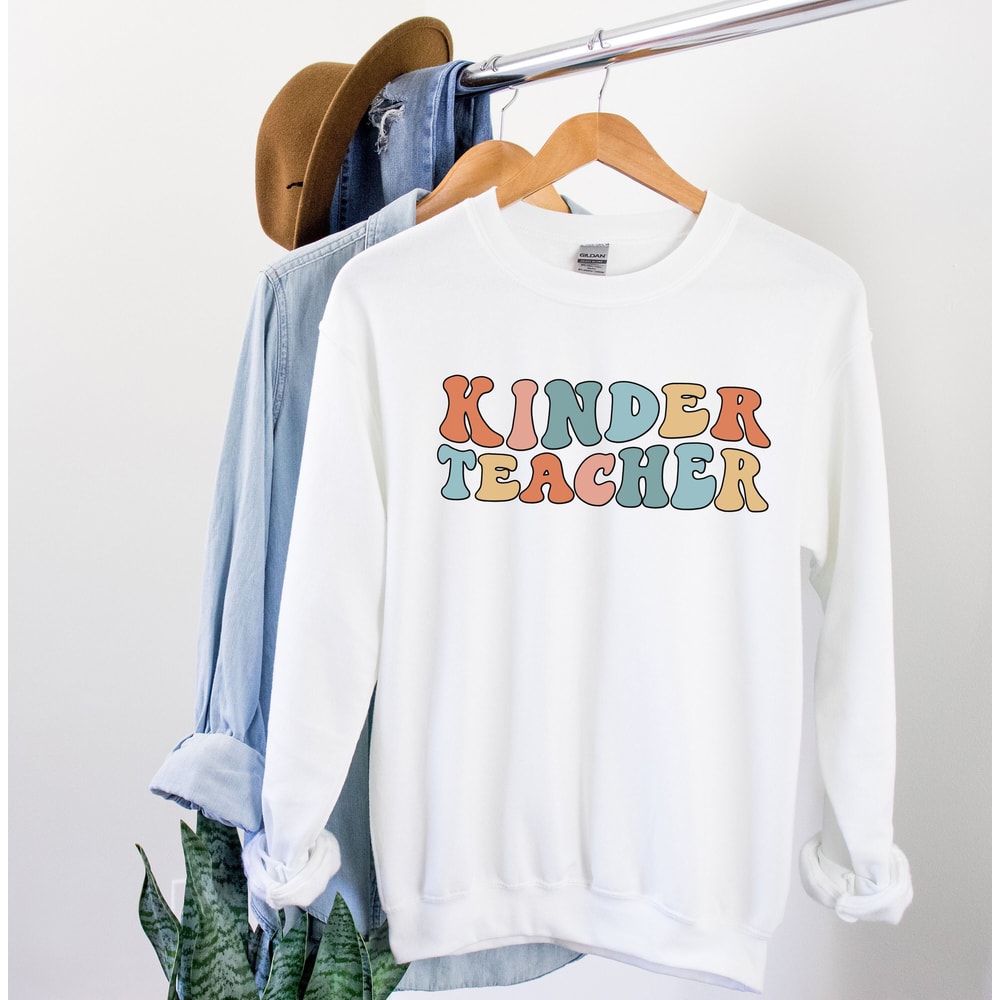 Kindergarten Teacher Sweatshirt Kindergarten Sweater Kinder Teacher Gift Teacher Shirt Kinder Teacher Tee Teacher Appreciation Gift 9.jpg