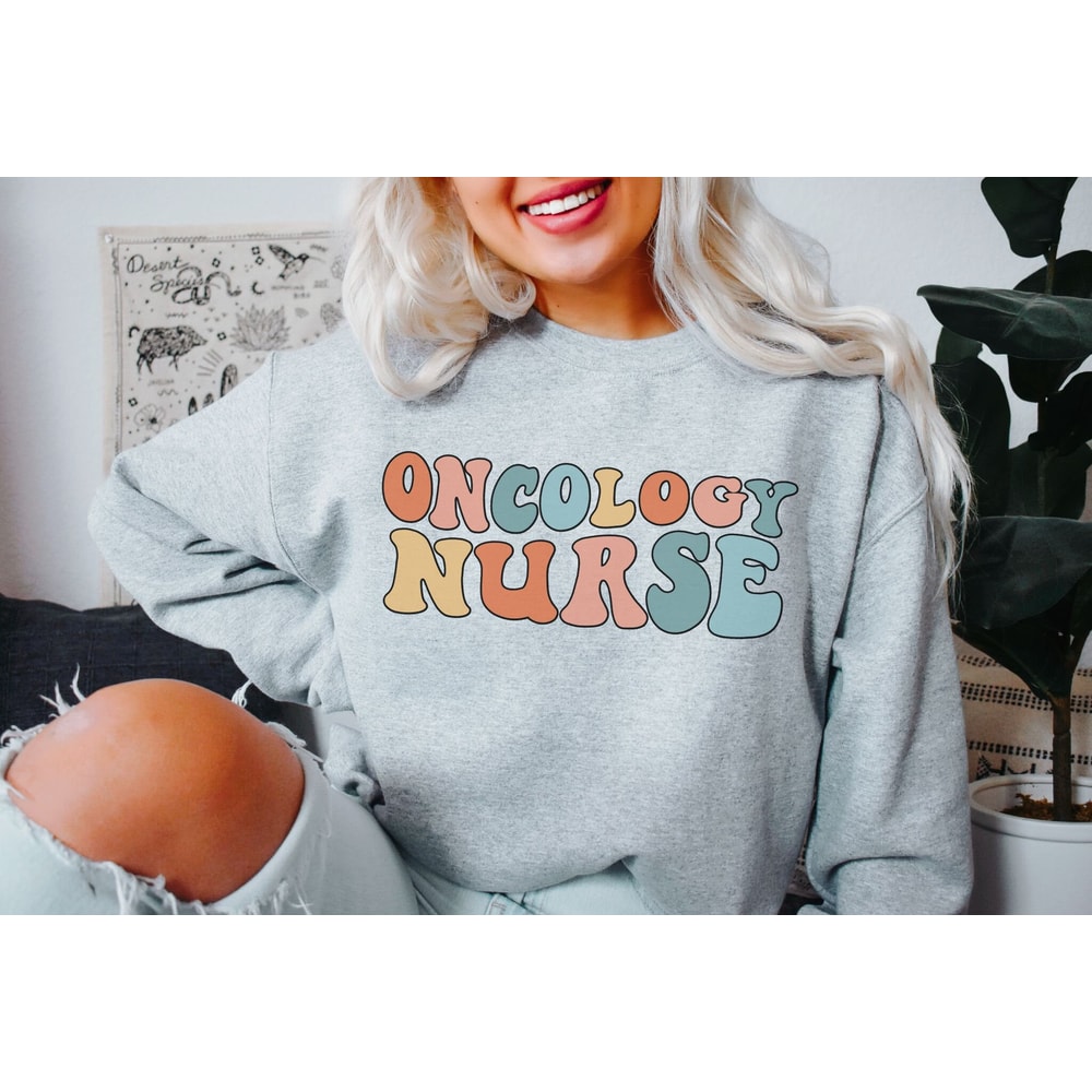 Oncology Nurse Sweatshirt Oncology Nurse Gift for Nurse Shirt Future Nurse Nursing Student Gift RN Sweatshirt Oncology Nurse Shirt 2.jpg