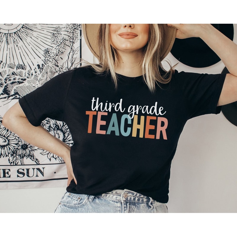 Third Grade Teacher Shirt 3rd Grade Teacher Shirts Back to School Shirt Third Grade Team Shirts Teacher Gifts Teacher Appreciation Gift.jpg