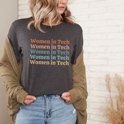 women in tech shirt software engineer tshirt software developer gift for women who code shirt software engineer shirts w