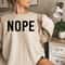 Nope Shirt, Funny Sweatshirt, minimalist saying shirt, Spoiled Boy Shirt, Nope Gift Shirt, Sarcastic Tee, Sarcasm Lover Shirt Cute Sassy Tee.jpg