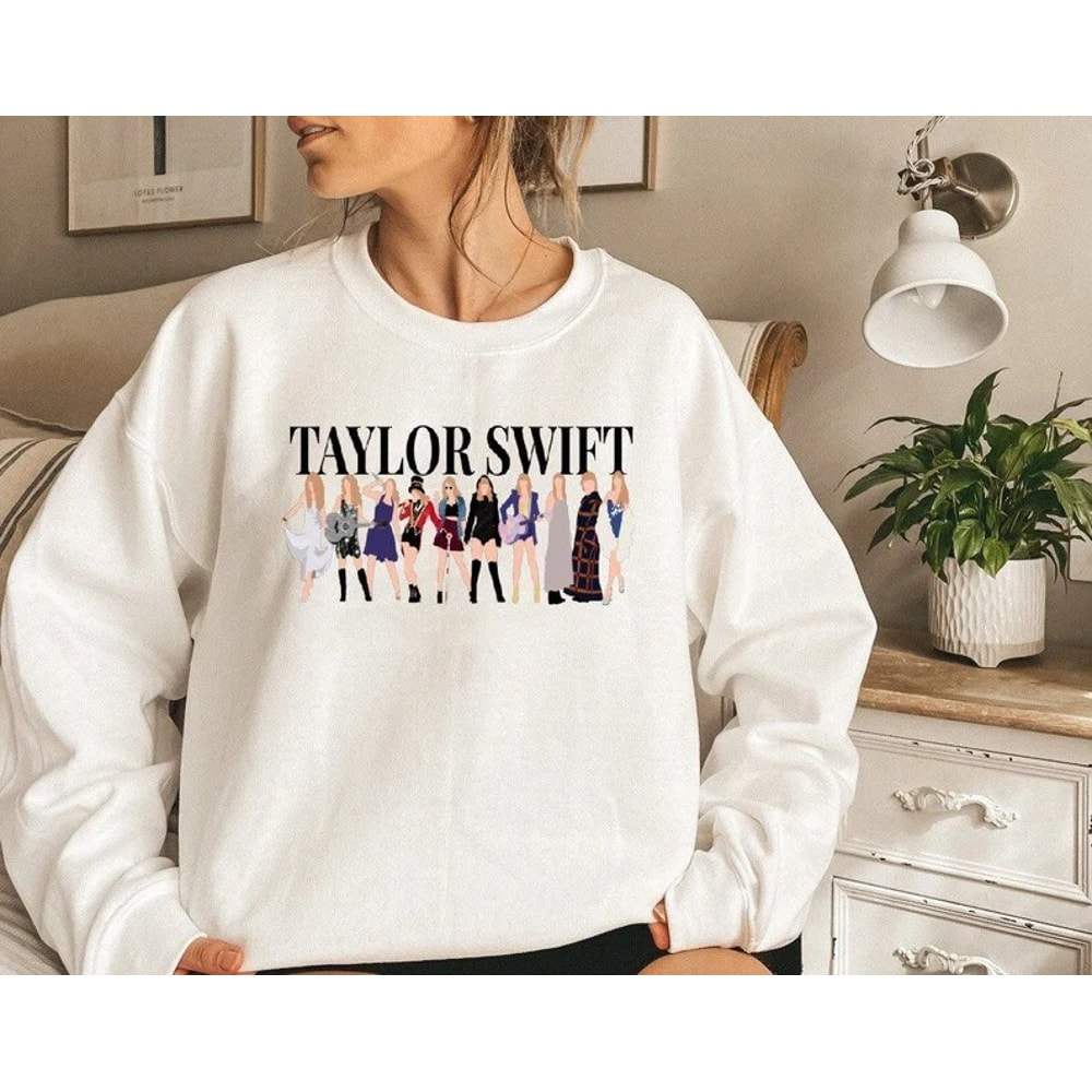 Rock Music Fans Sweatshirt, Taylor's Albums Shirt, Eras Tour T-Shirt, Swiftie Shirt Music Merch, Country Pop, Unisex T-Shirt Crewneck Hoodie.jpg