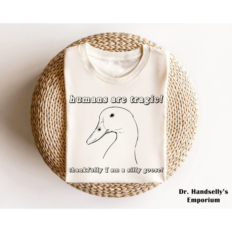 Silly Goose Shirt, Bella Canvas Funny T-shirt Tshirt Tee T Tees Meme Unisex Men Women Ladies Adult Loosey Goosey University Certified Duck.jpg