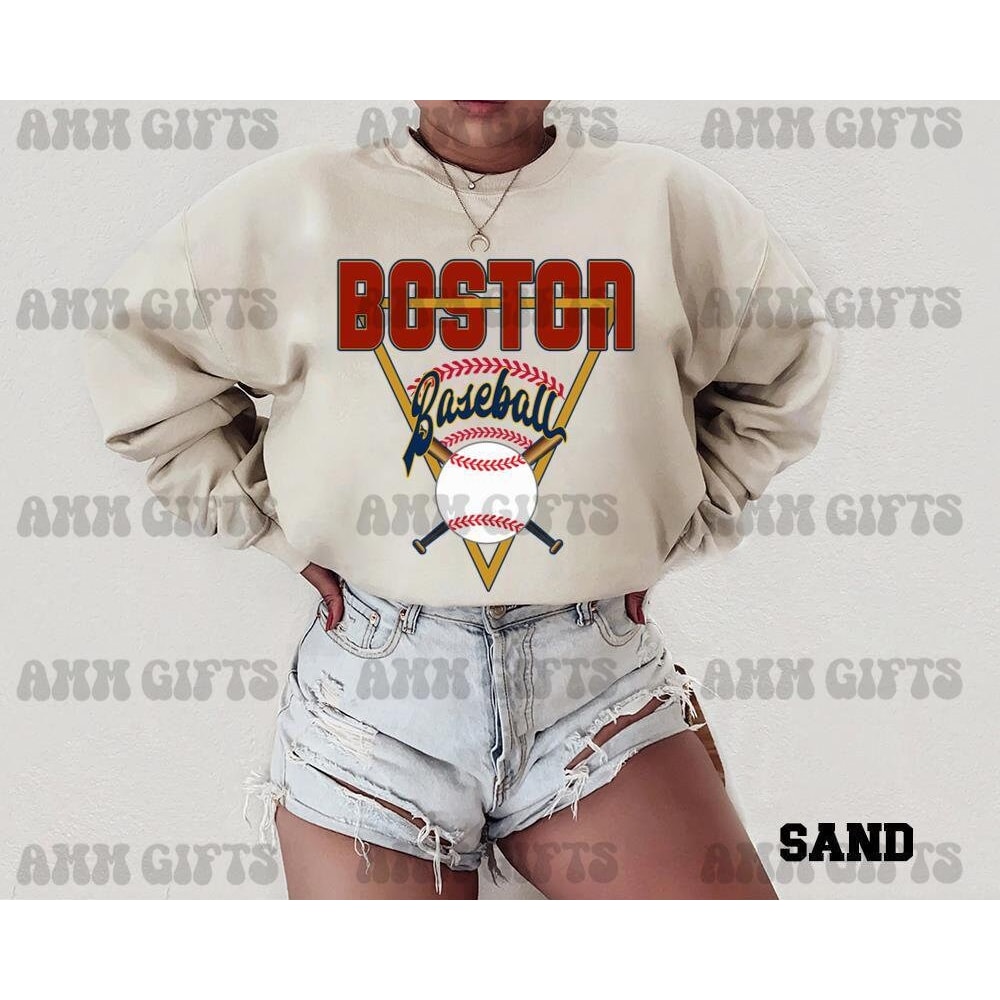Boston Baseball Shirt, Retro Boston Baseball, Throwback Boston Baseball T-shirt, Boston Shirt, Vintage Boston Shirt, Baseball Mom Tee.jpg