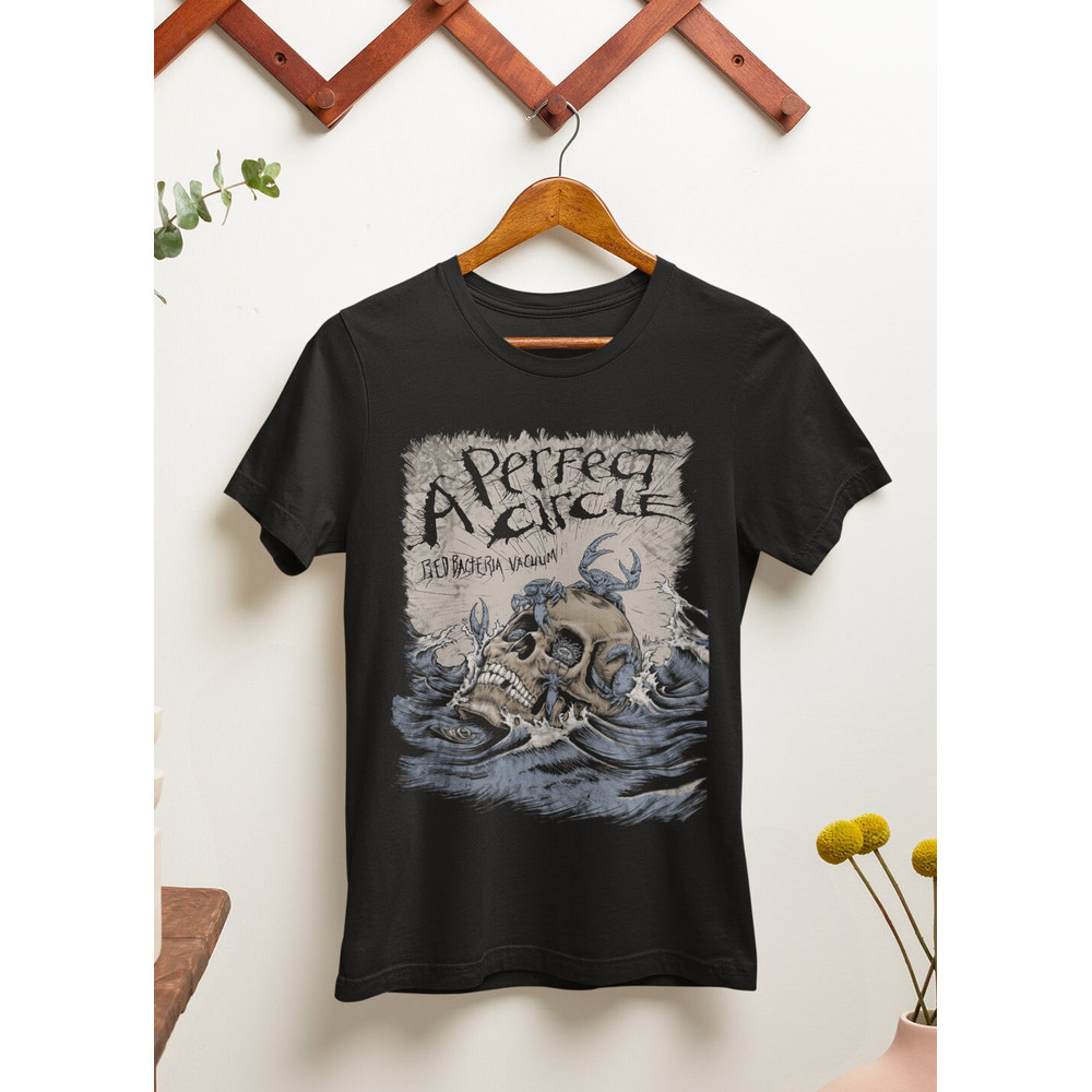 A Perfect Circle T-Shirt - Metal Music Shirt - Judith - The Outsider - 3 Libras - Tool Shirt - Unisex Cotton Tee - Sizes S to 5XL 2.jpg