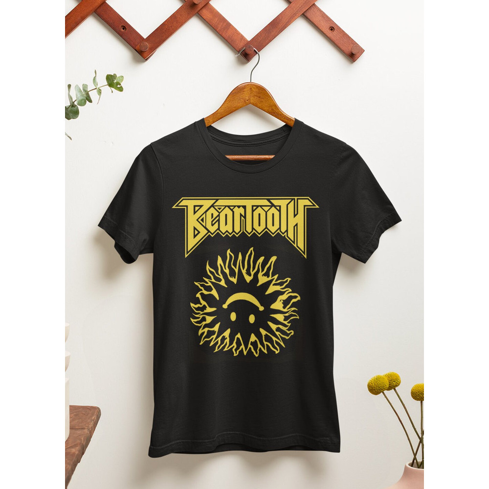 Beartooth T-Shirt - Metal Music Shirt - Beartooth Sunshine Shirt - Riptide - Disease - Unisex Cotton Tee - Sizes S to 5XL.jpg