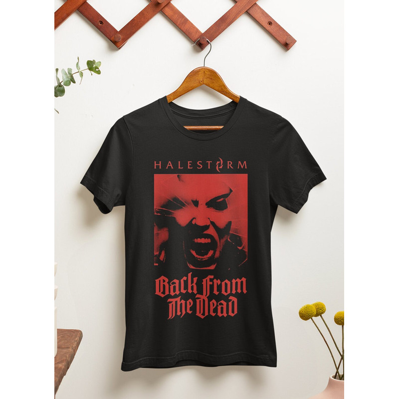 Halestorm T-Shirt - Metal Music Shirt - I Miss The Misery - Bad Romance - I Get Off - Halestorm Merch -Unisex Cotton Tee - Sizes S to 5XL 1.jpg