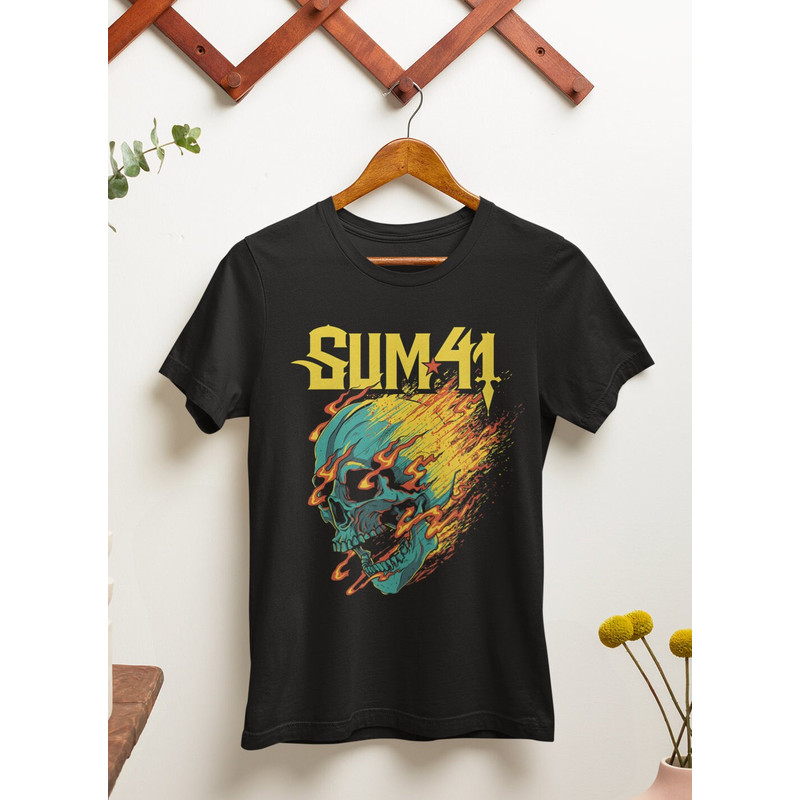 Sum 41 T-shirt - Rock Band Shirt - Underclass Hero - In Too Deep - Sum 41 Merch - Unisex Cotton Tee - Sizes S to 5XL.jpg