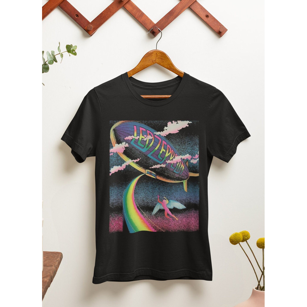 Vintage Led Zeppelin T-Shirt - 70's Music Shirt - Stairway to Heaven - Whole Lotta Love - Led Zepp Shirt - Unisex Cotton Tee- Sizes S to 5XL.jpg