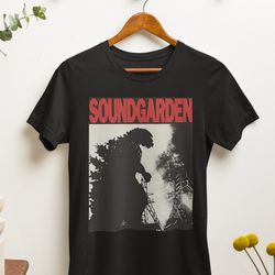 vintage soundgarden t-shirt - rock music shirt - chris cornell - black hole sun - spoonman - unisex cotton tee - sizes s