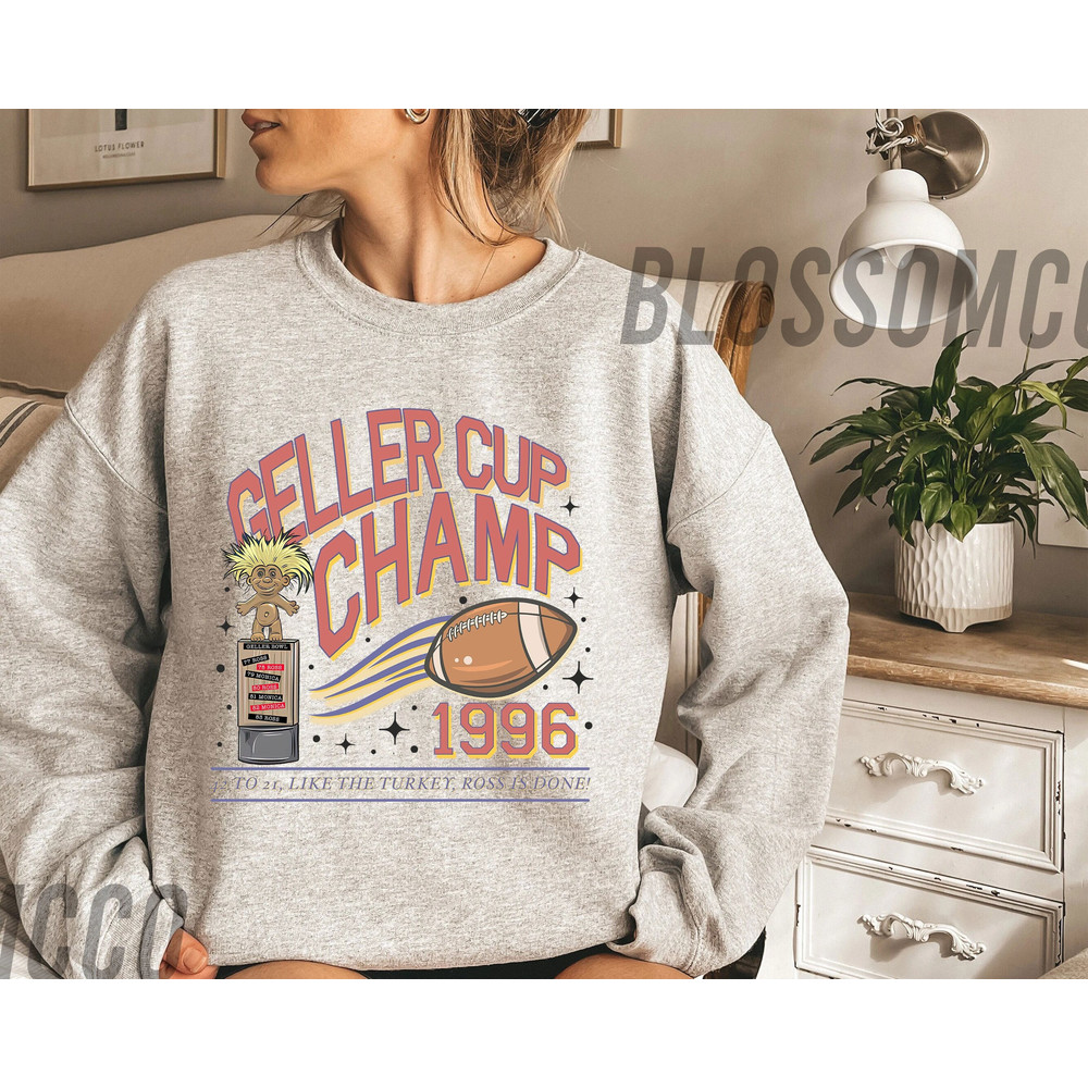 Friends Sweatshirt, Geller Bowl 90s Nostalgia Shirt, Friends Thanksgiving Tshirt, Friends Reunion, The One with the Football, Geller Cup Tee.jpg