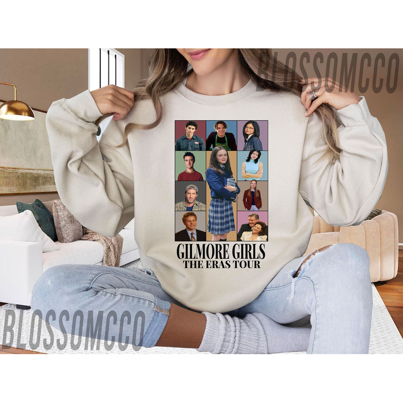 Gilmore Girl Eras Tour Style Shirt, Stars Hollows Sweatshirt, Tv Show Shirt, Christmas Gift Idea For Fan.jpg
