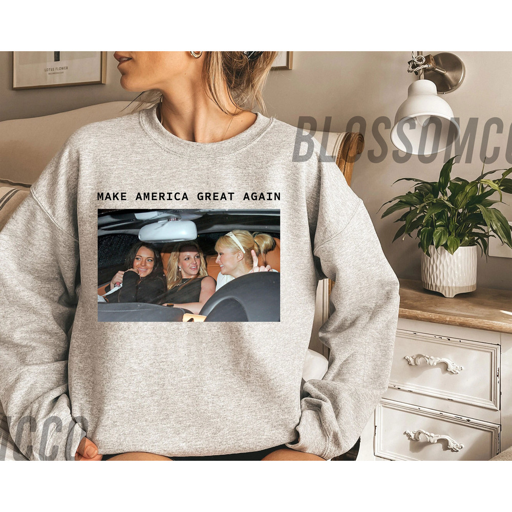Make America Great Britney Spears Shirt,Mean Girls T-Shirt, Britney Fan Gift, Paris Hilton Shirt, Britney Sweatshirt.jpg