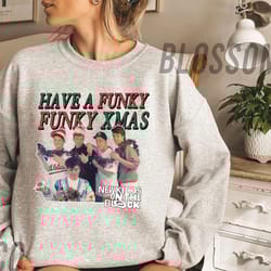 new kid on the block christmas shirt, nkotb christmas sweatshirt, nkotb christmas gift, ugly christmas hoodie, nkotb fan