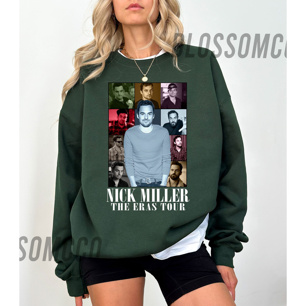 Nick Miller The Eras Tour Shirt, Nick Miller Merch, Nick Miller Homage Tshirt, Nick Miller Eras Style Shirt, Nick Miller Shirt.jpg
