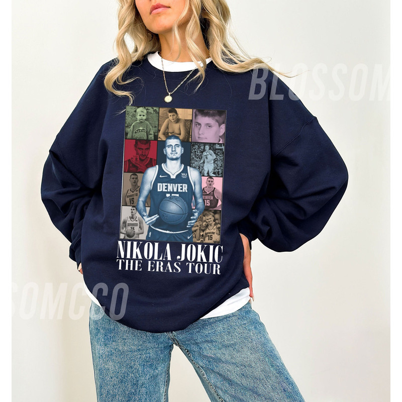 Nikola Jokic Basketball Eras Tour Shirt, Nikola Jokic Sweatshirt, Gift For Women and Man, Basketball Lover Gift Idea, Nikola Jokic Hoodie.jpg
