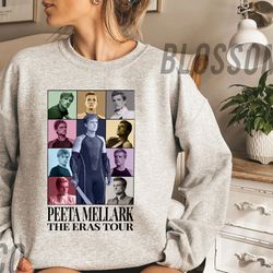 peeta mellark eras tour shirt, vintage peeta mellark sweatshirt, peeta mellark fan gift, hungers games movie tshirt, jos