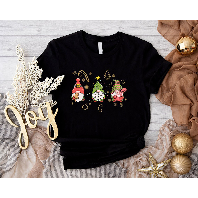 Christmas Gnomes Shirt, Santa Gnomes T-Shirt, Xmas Gnome Shirt, Gnomes Christmas Gift Shirt, Xmas Matching Shirt, Family Holiday Tees.jpg