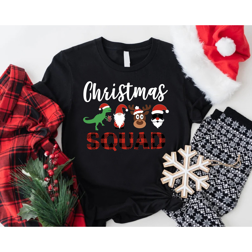 Christmas Squad Shirts, Matching Christmas T-Shirt, Christmas Party 2023 Tee, Christmas Crew Shirt, Christmas Family Gift, Xmas Squad Shirt.jpg