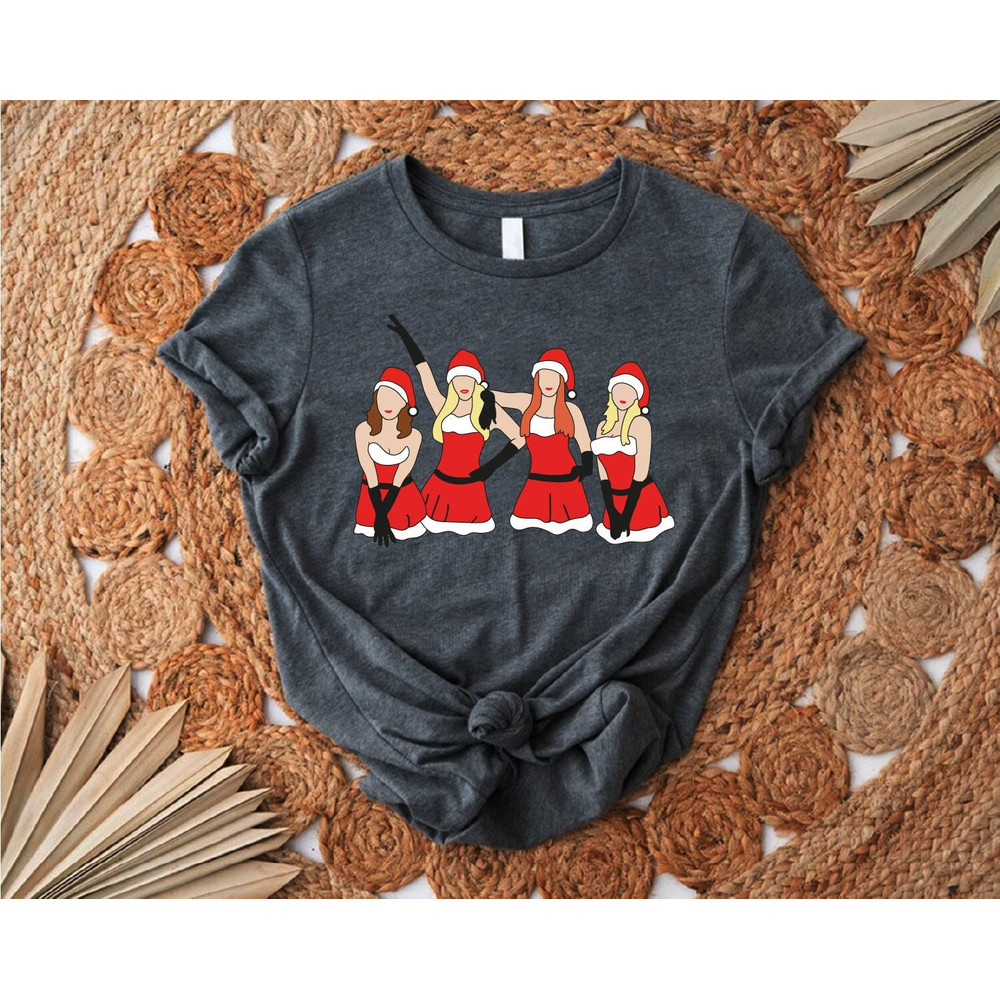 Womens Christmas T-Shirt, Merry Fetchmas Shirt, Mean Girls Shirt, Xmas Group Matching Shirt For Women, Xmas Women Gift, Girls Christmas Gift.jpg