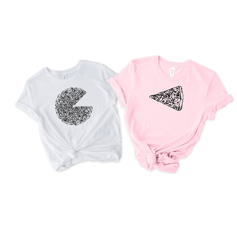 Pizza T-Shirt, Fathers Day Gift, Valentines Day Gift, Pizza Matching Family Shirts, Pizza and Pizza Slice Shirt, Pizza Shirts Set, Daddy Son.jpg