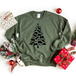 Tree Rex Christmas Tee, Christmas Tree Shirt, Christmas shirt for adults, dinosaur Christmas shirt Dinosaur Lover Gift H