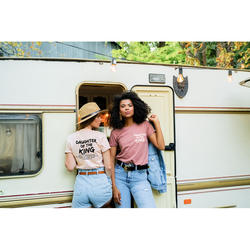 Daughter Of The King Sweatshirt, Aesthetic Christian Tshirt, Women's Religious Tee, Bible Verse Sweater, Trendy Inspirational Christ Gift.jpg