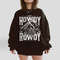 Rowdy Sweatshirt Unisex Western Crewneck Howdy Cowboy Horse Sweater Cowgirl Shirt Country Music Wild West Horse Lover Oversized Sweatshirt.jpg