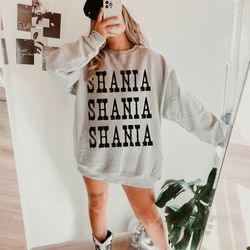 shania sweatshirt shania twain shirt let's go girls country music concert shania tour music festival women western overs