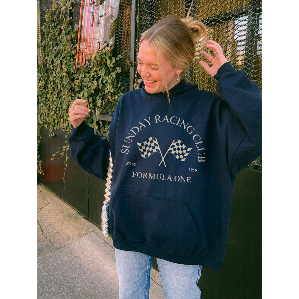Sunday Racing Club UNISEX Hoodie Formula One Merch Aesthetic F1 Paddock Club Oversized Hoodies Racing Clothing Paddock Club Formula 1 Gifts.jpg