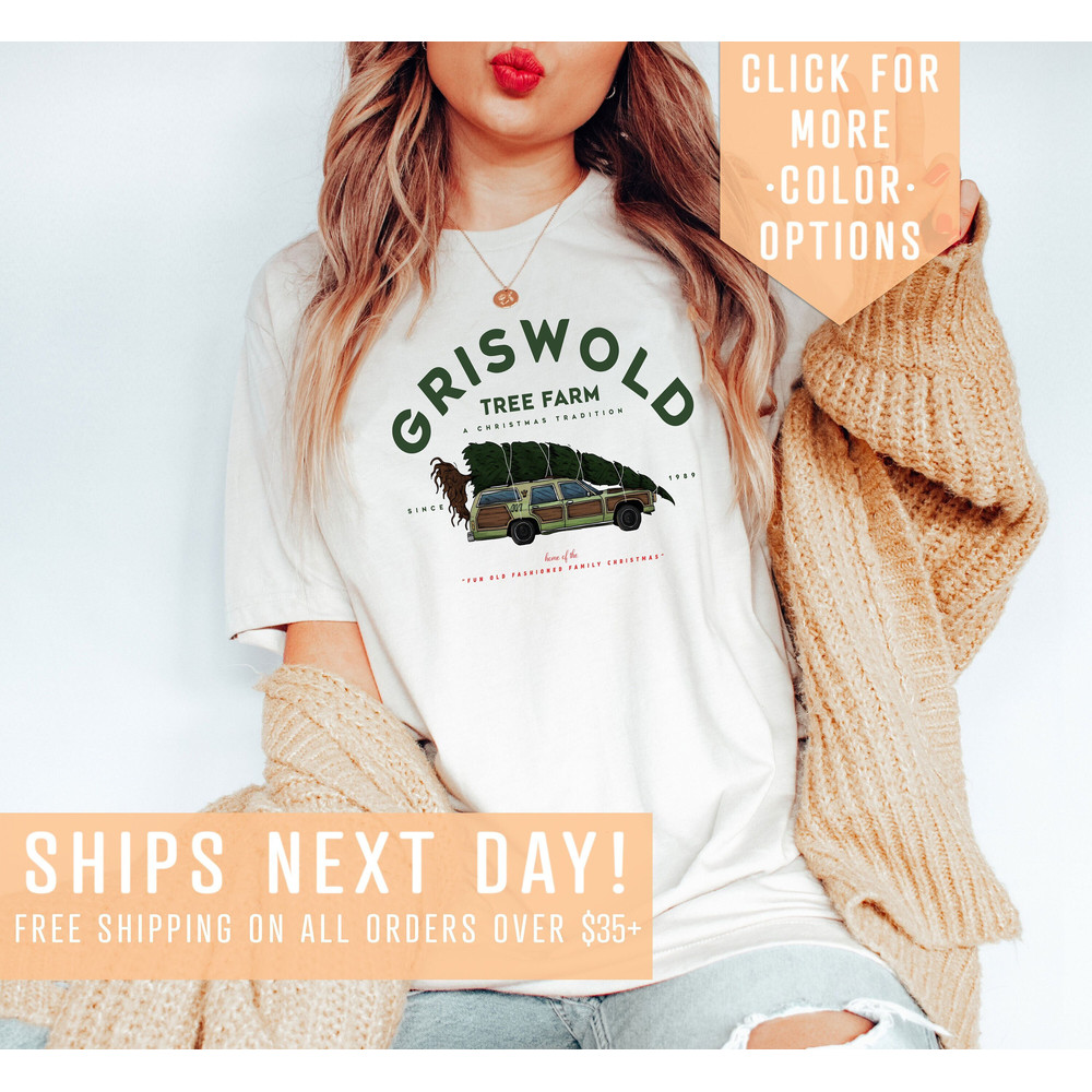 Griswold Tree Farm Shirt Gift For Xmas Family Dinner, Fun Old Fashioned Family Christmas Shirt,Griswold Family Christmas Sweatshirt,Xmas Tee.jpg