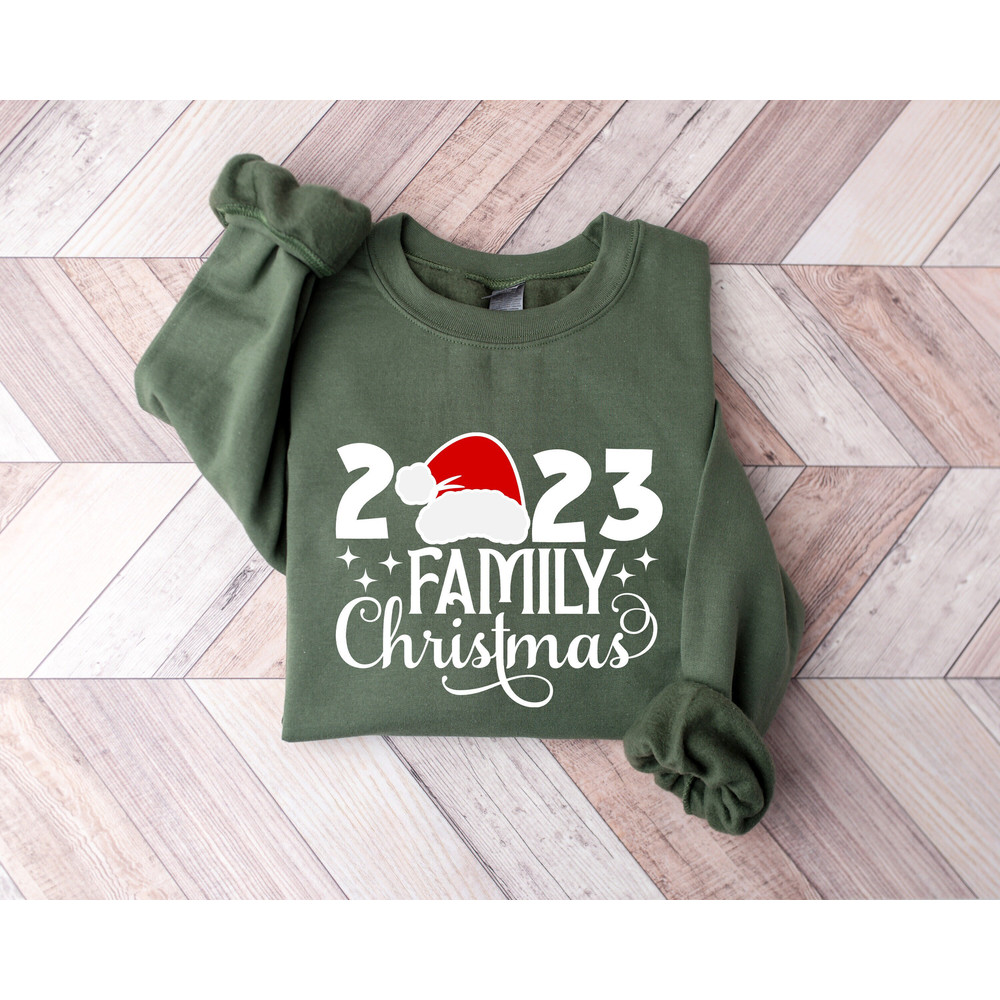 Family Christmas 2023 Shirt,Christmas Sweatshirt,Christmas Party shirt,Christmas Family Shirt,Matching Christmas Santa Shirts,Christmas Gift.jpg
