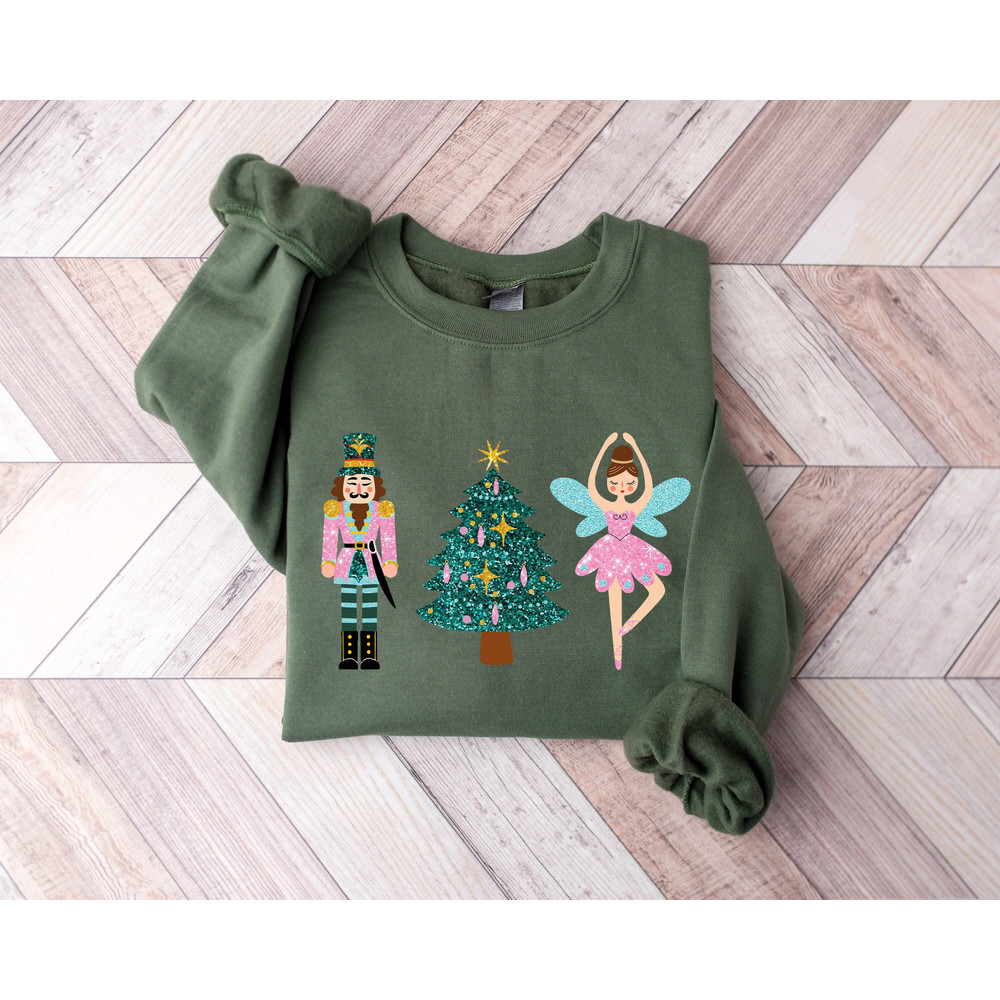 Nutcracker Sweatshirt, Christmas Nutcracker Sweatshirt, Christmas Family Shirt, Xmas Shirt, Christmas Sweater, Christmas Shirt.jpg