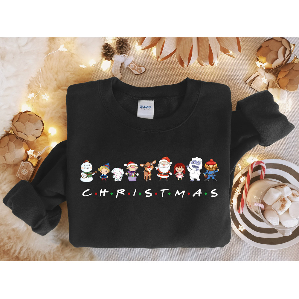 Rudolph The Red Nosed Reindeer Christmas Sweatshirt, Rudolph Friends Shirt, Christmas Gifts, Rudolph Christmas Shirt, Christmas Movie Shirt.jpg
