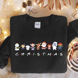 rudolph the red nosed reindeer christmas sweatshirt, rudolph friends shirt, christmas gifts, rudolph christmas shirt, ch