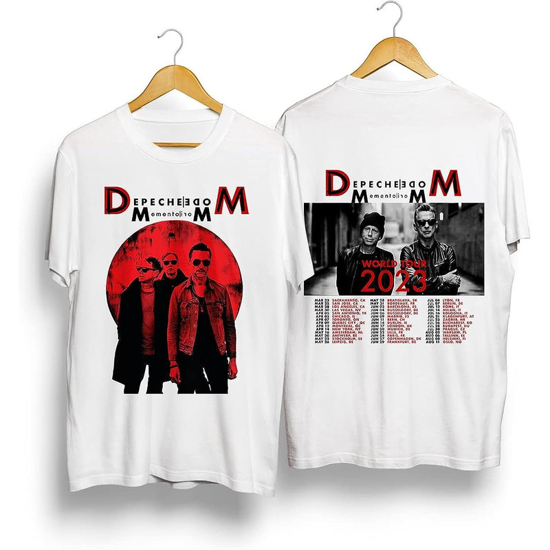 Depeche Mode 2023 Retro Shirt, Depeche Mode Memeto Mori Concert Tour 2023 T-Shirt, Depeche Mode Fan Gift Tee, 2023 Music Tour Shirt.jpg
