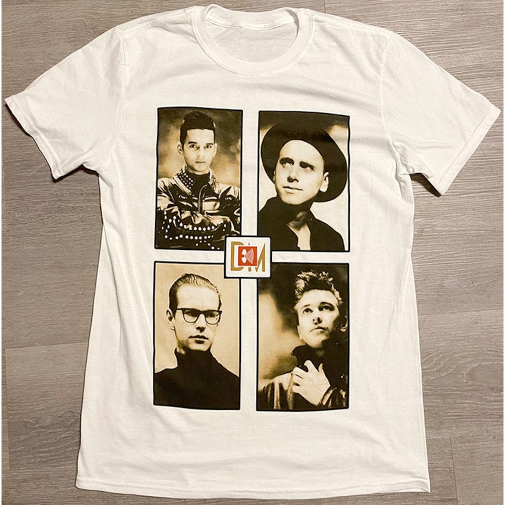 Depeche Mode T-Shirt, Depeche Mode Album Tee, Depeche Mode Fan Gift,Rock Music Lover Gift,Music Tee Shirt,Depeche Mode 1988 US Tour Shirt.jpg