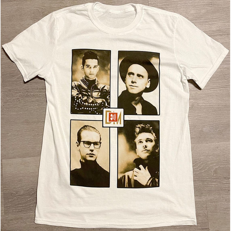 Depeche Mode T-Shirt, Depeche Mode Album Tee, Depeche Mode Fan Gift,Rock Music Lover Gift,Music Tee Shirt,Depeche Mode 1988 US Tour Shirt.jpg