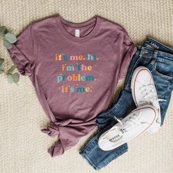 it's me hi i'm the problem shirt, music lovers gift, anti hero shirt, shirt for 2023 swiftie concert, anti hero lyrics t